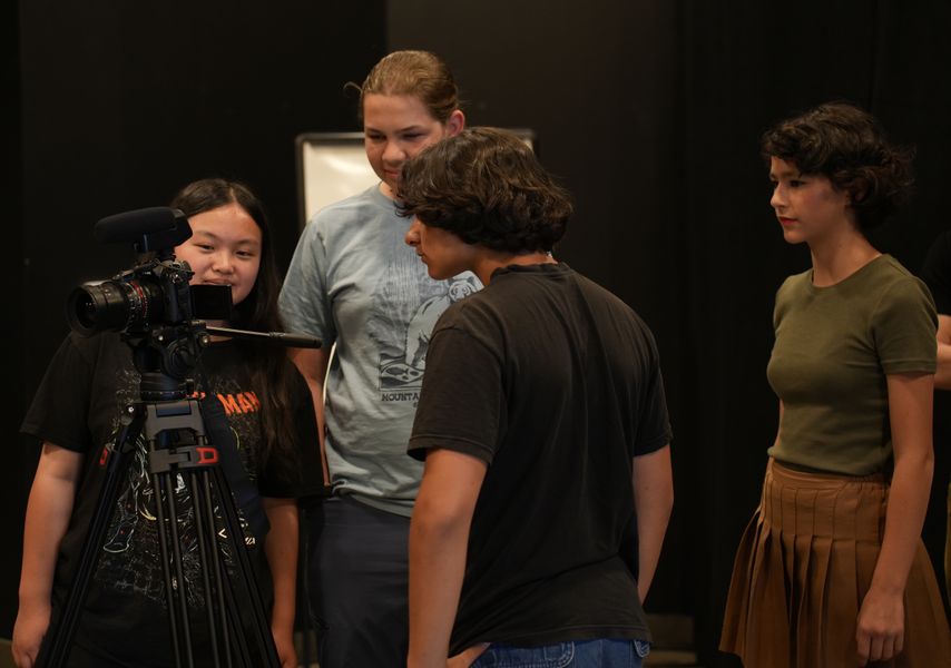 Film Intensive high school students.