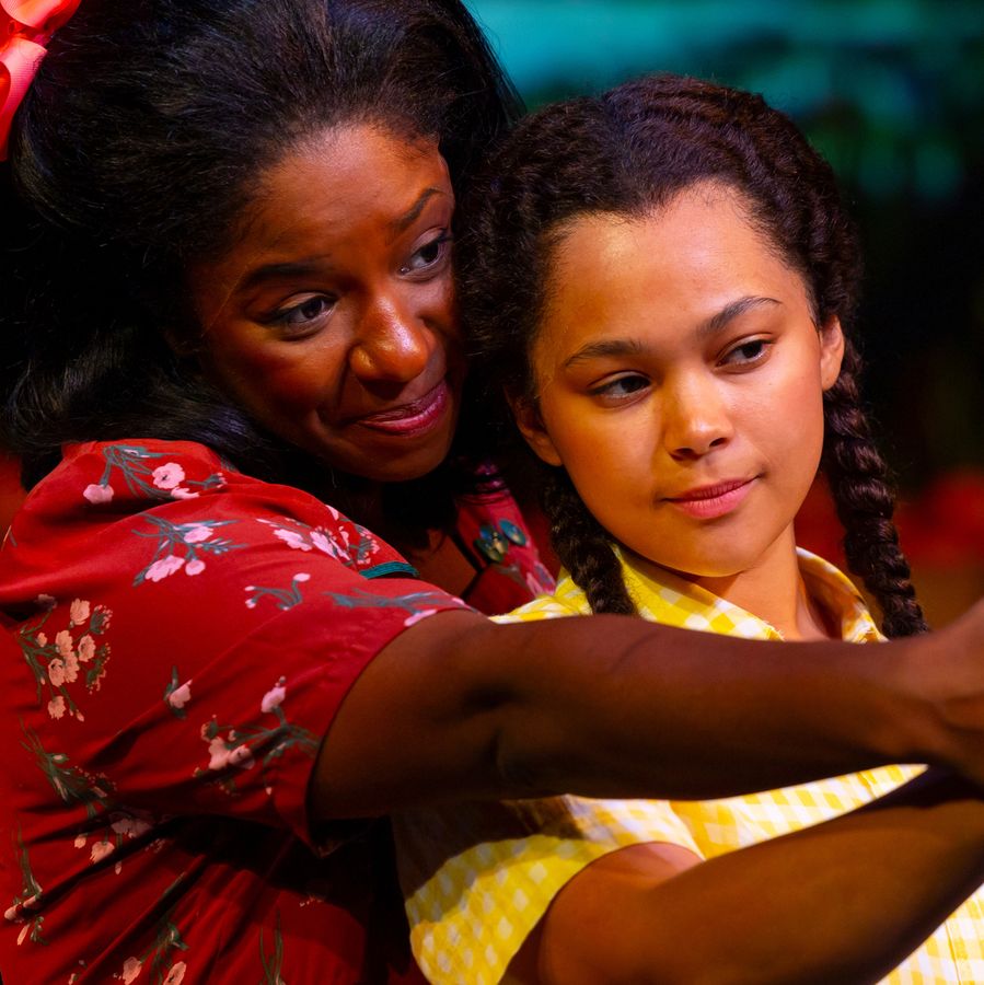 Cyndii Johnson (Vera) and Jordan Tyson (Bulrusher) in Eisa Davis' lyrical coming-of-age story, Bulrusher.