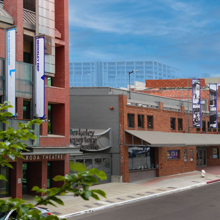 Exterior view of Addison St looking east.