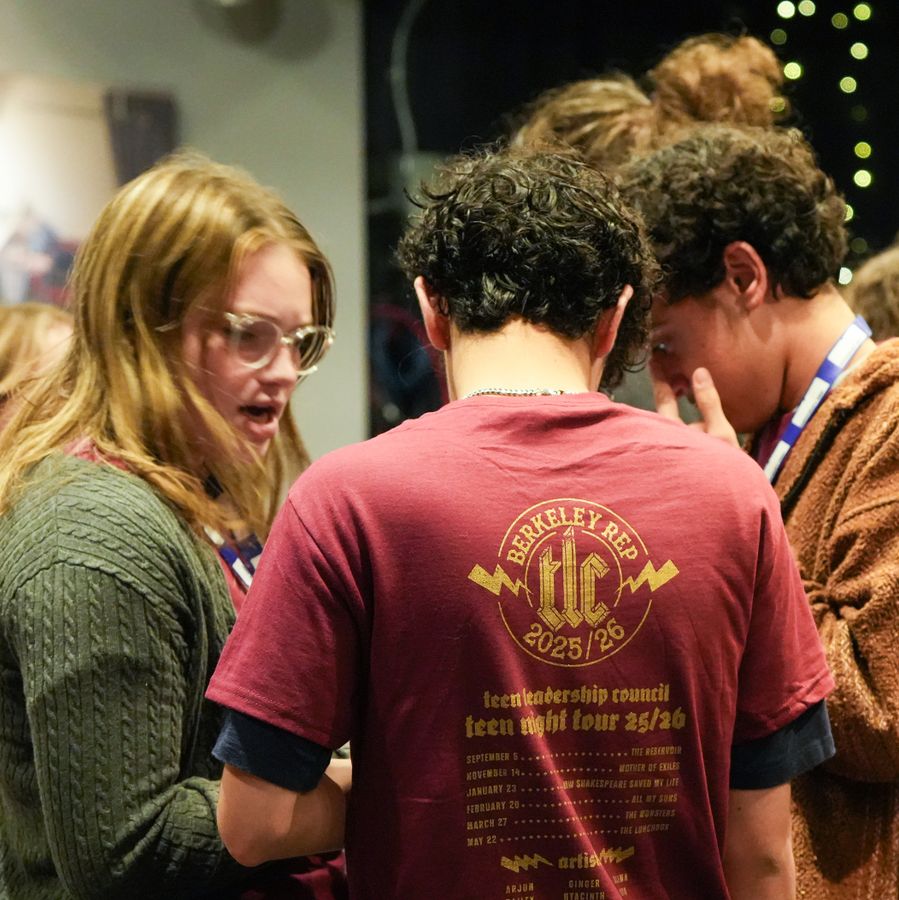Teen Leadership Council members at Berkeley Rep.