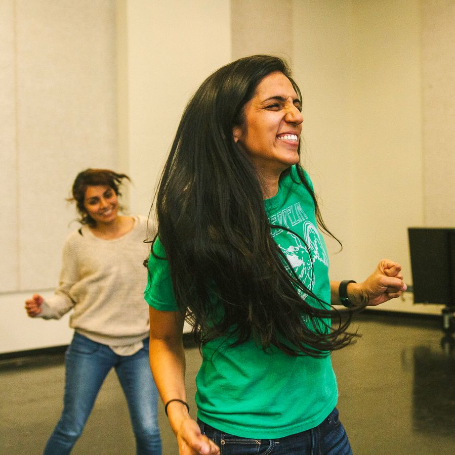 School of Theatre student smiling.